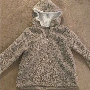 Half-zip Sherpa Sweatshirt